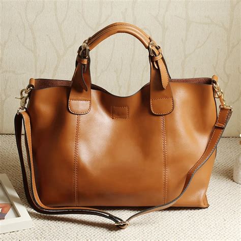 womens leather handbag|genuine leather women's bags.